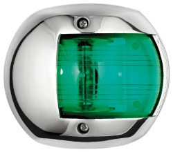 Classic 12 AISI 316 / 112,5 ° gröna navigerings ljus